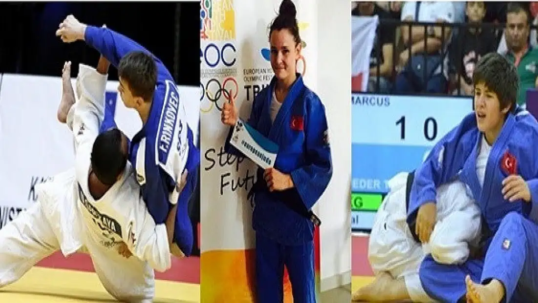 Judo'da 3 Madalya!