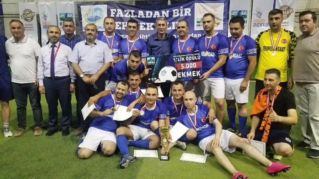 Askıda Ekmek Futbol Turnuvası'nın Tokat şampiyonu belli oldu