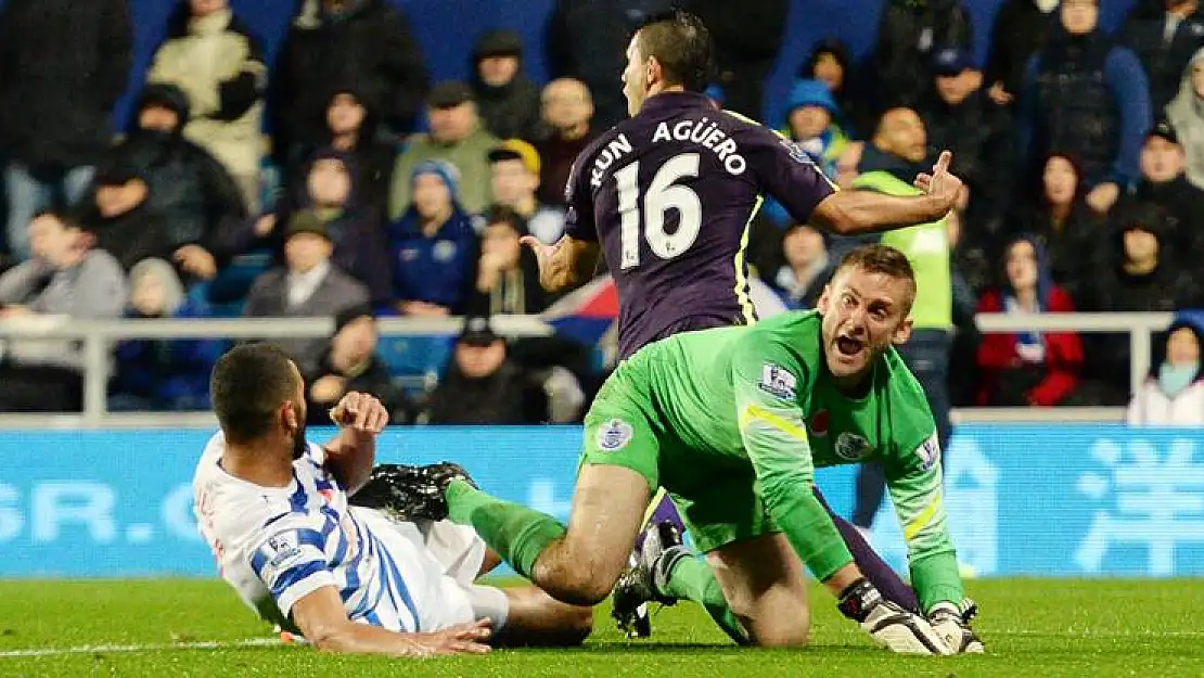 Aguero,Bir Puanı Kurtardı!