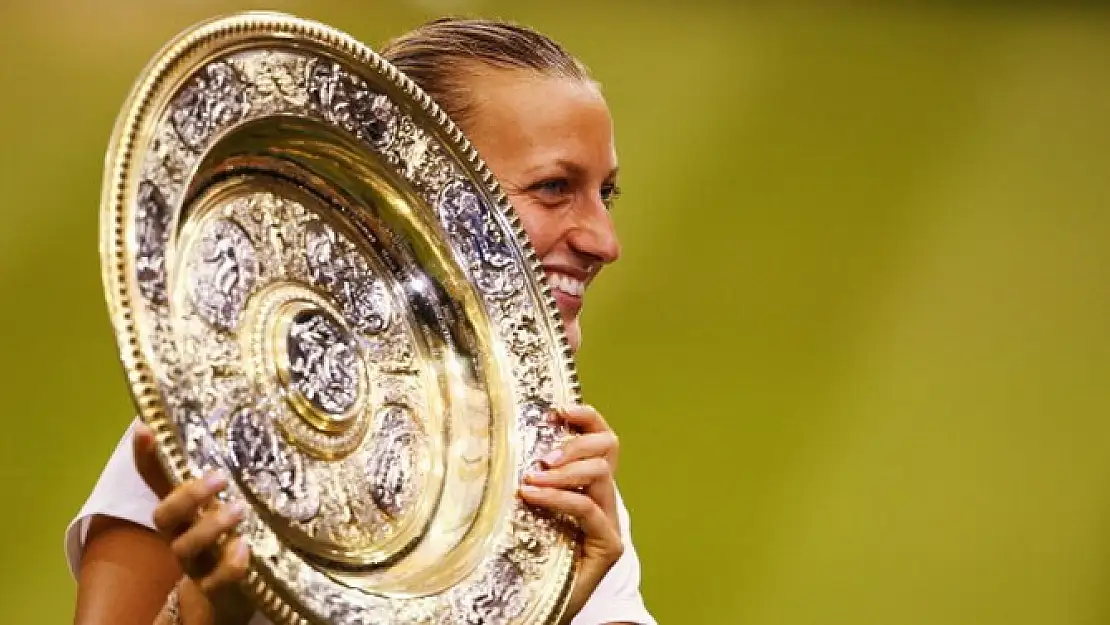 Wimbledon'da Zafer Kvitova'nın!