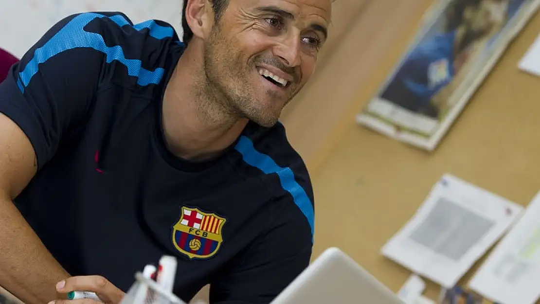 Luis Enrique,Barcelona'da!