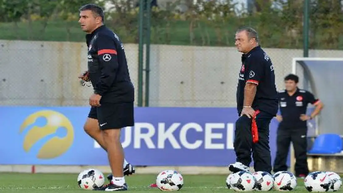 Terim ve Hamzaoğlu Sahada!