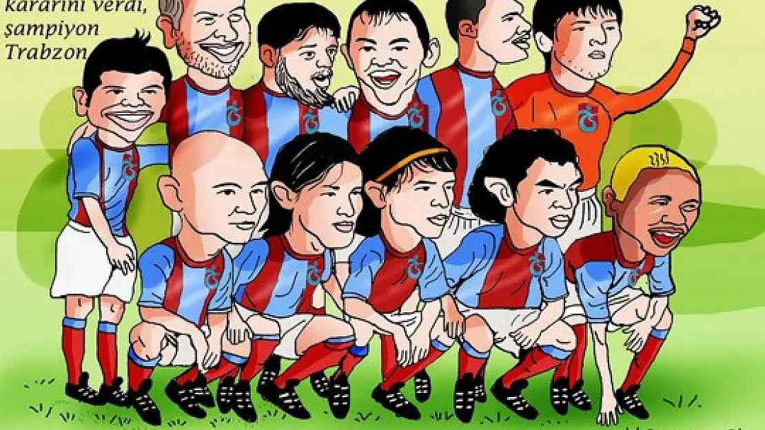 Trabzon'da Şampiyonluk Karikatürü!