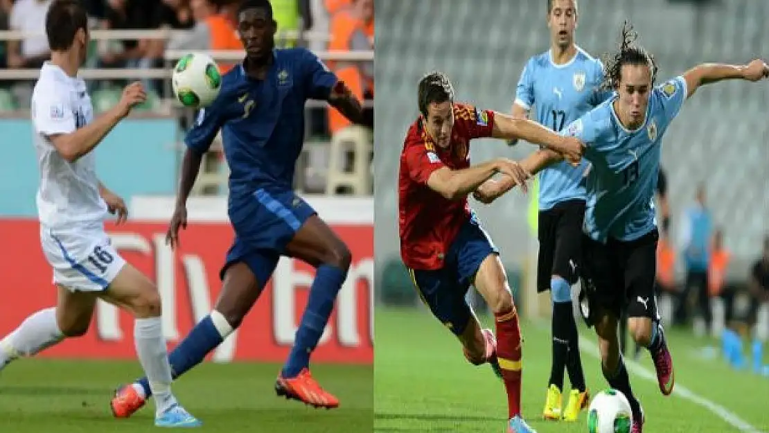 Fransa ve Uruguay Yarı Finalde!
