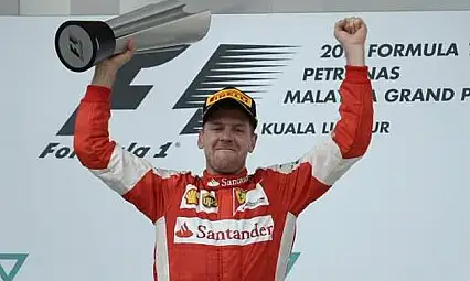 Zafer Vettel'in!