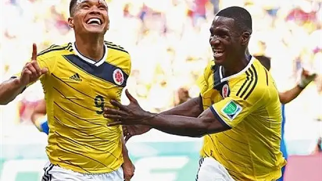 Kolombiya-Yunanistan:3-0