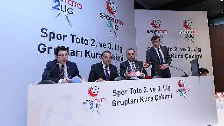 2.ve 3.Ligde Gruplar Belli Oldu!