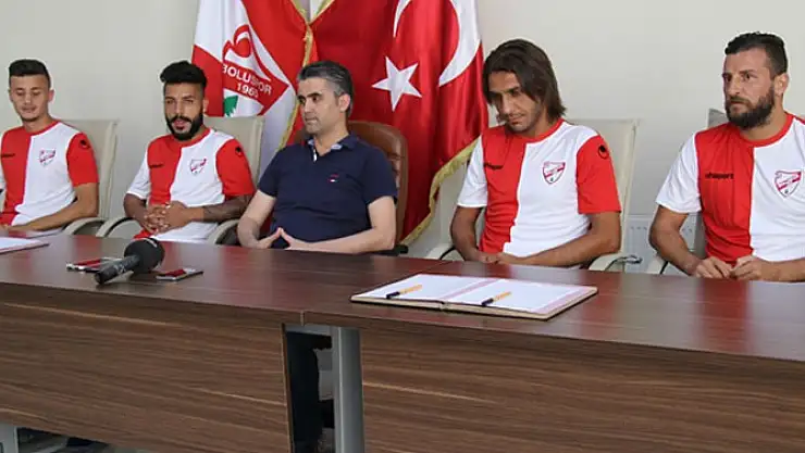 Boluspor'da 4 İmza!