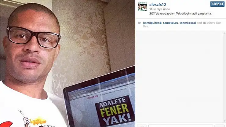Alex de 'Fener''i Yaktı