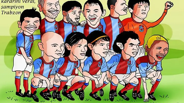 Trabzon'da Şampiyonluk Karikatürü!